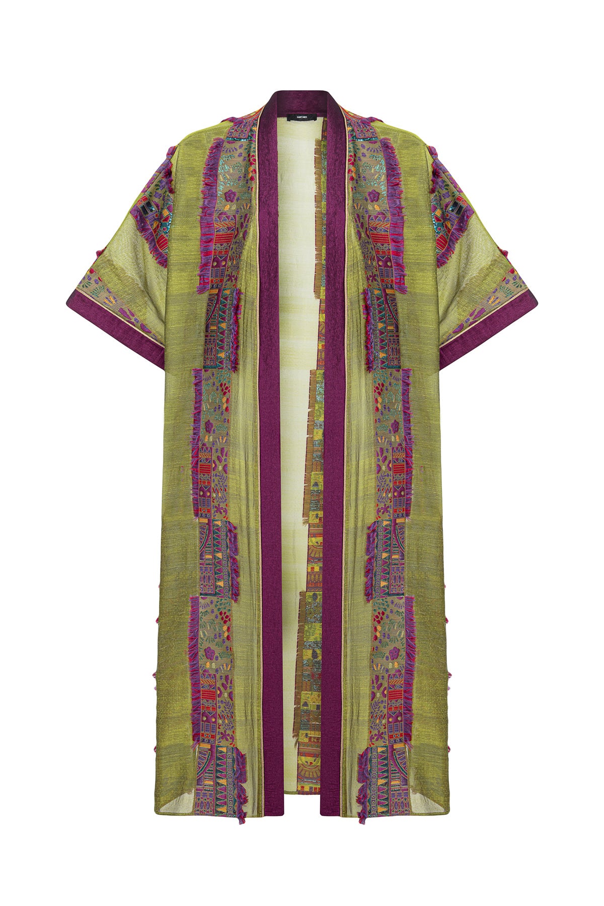 Yeşil Stravine Kimono