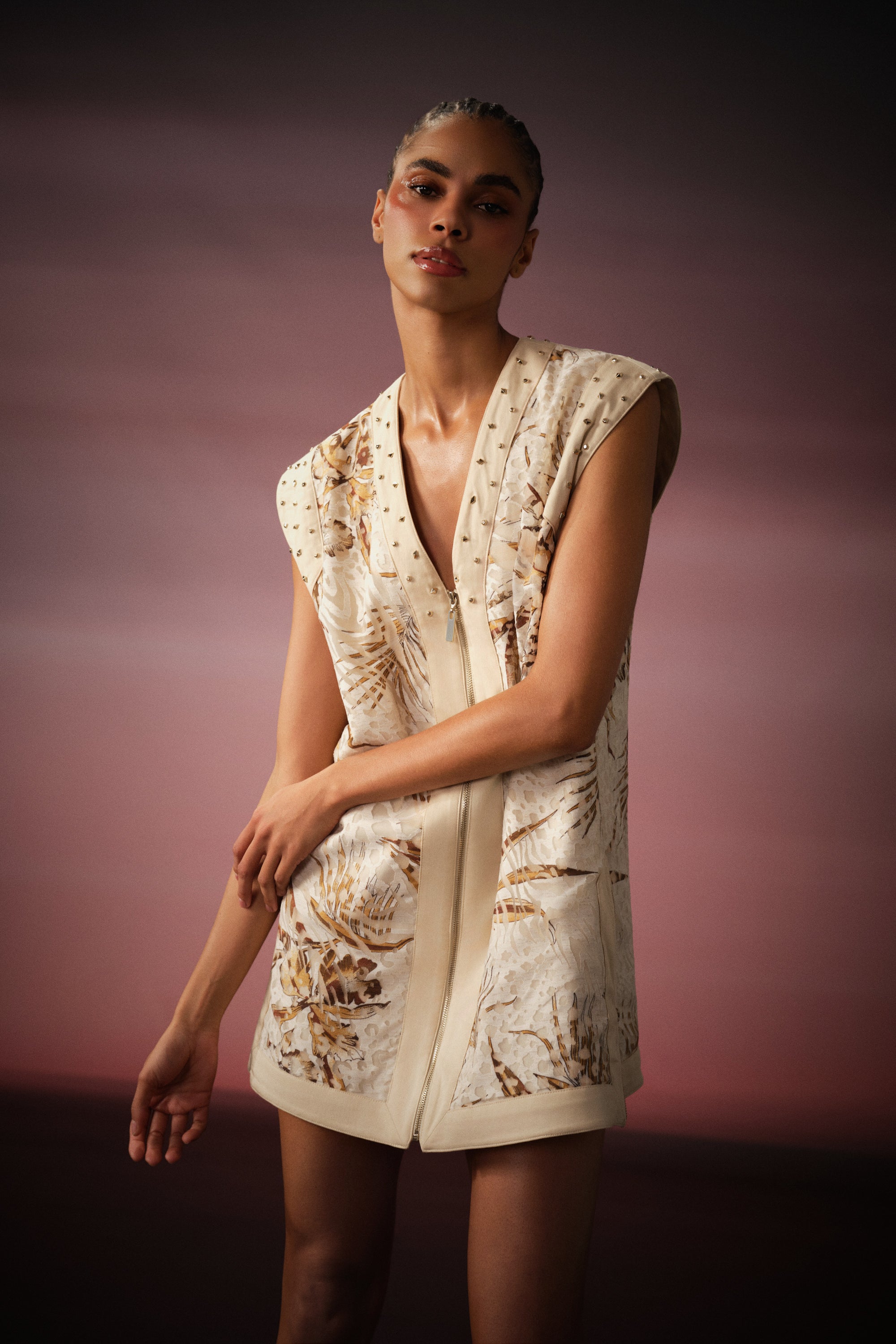 Oro Vest Dress