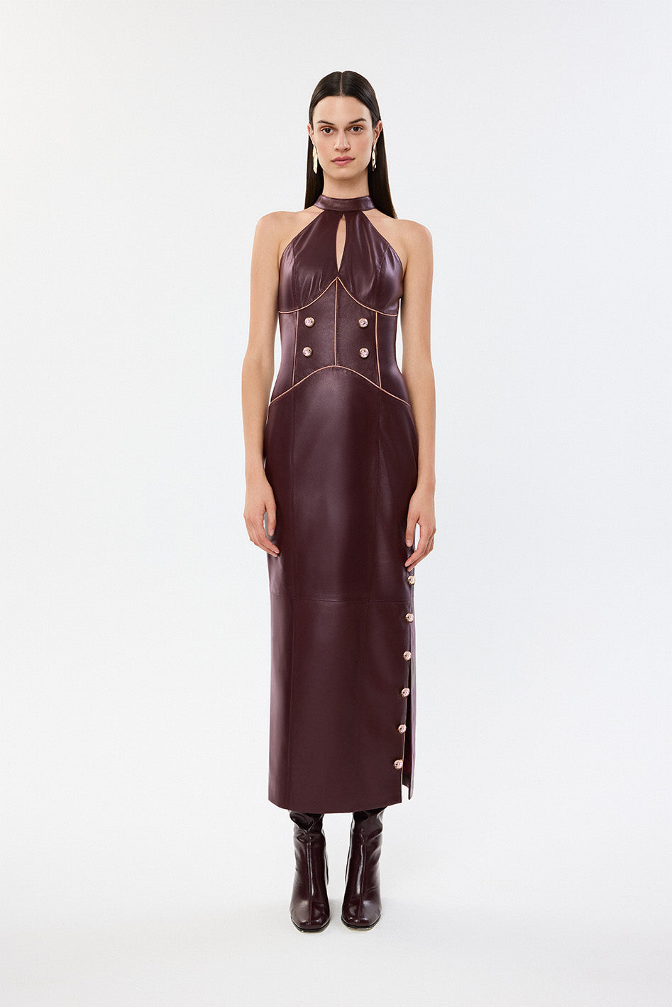 Rox Leather Dress