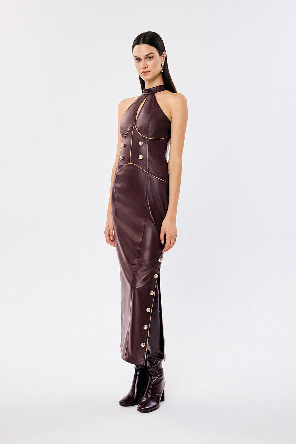 Rox Leather Dress