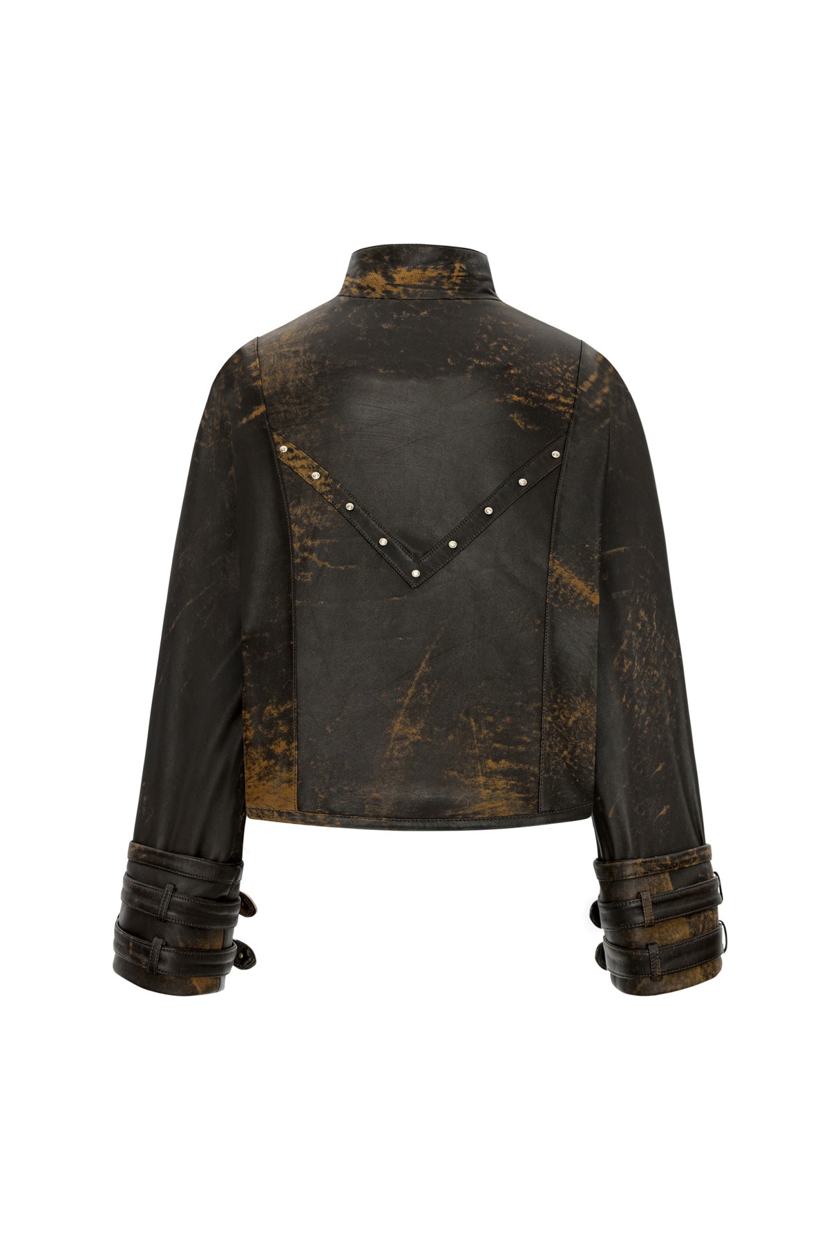 Align Studded Leather Jacket