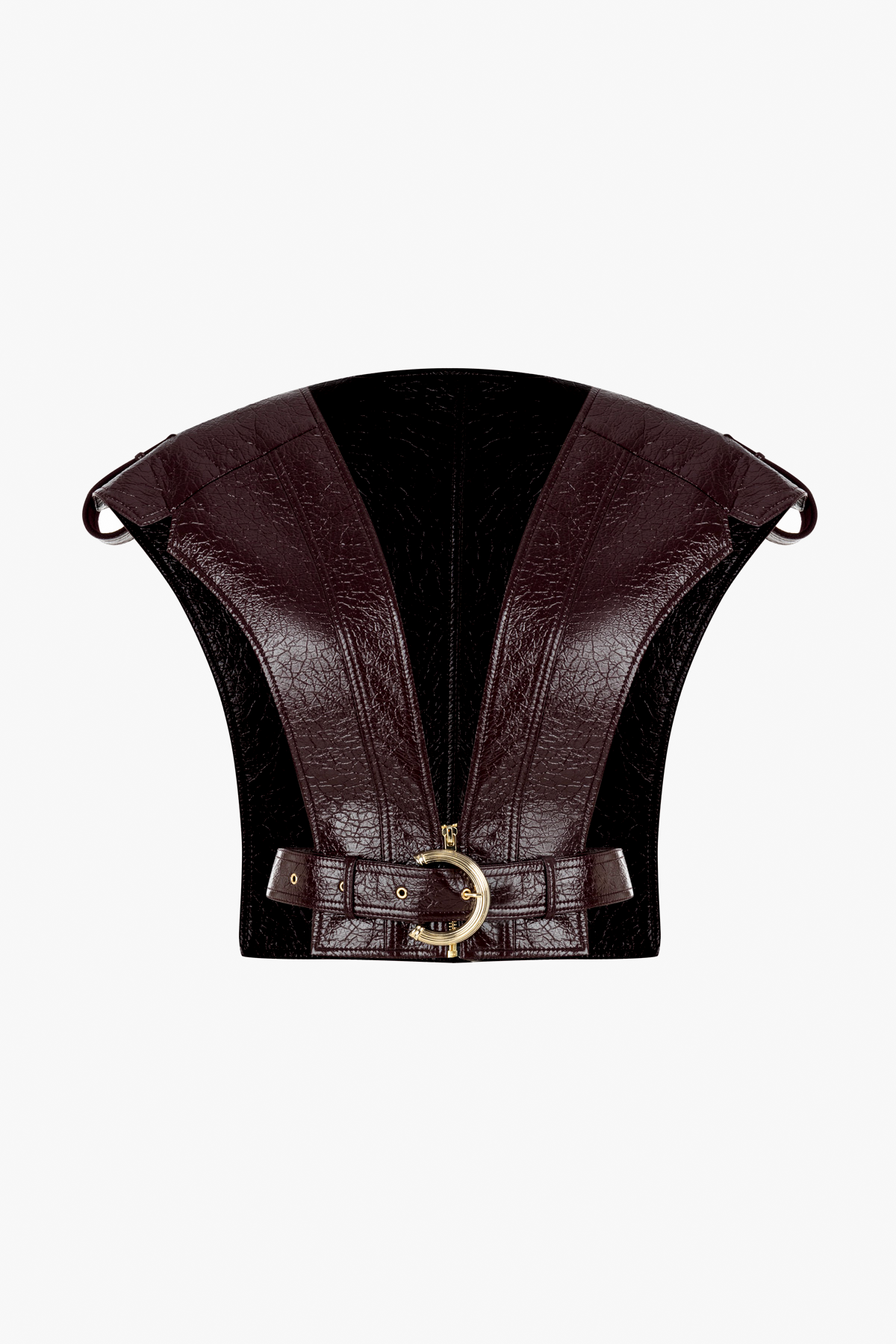 Bhemis Suni Patent Deri Yelek