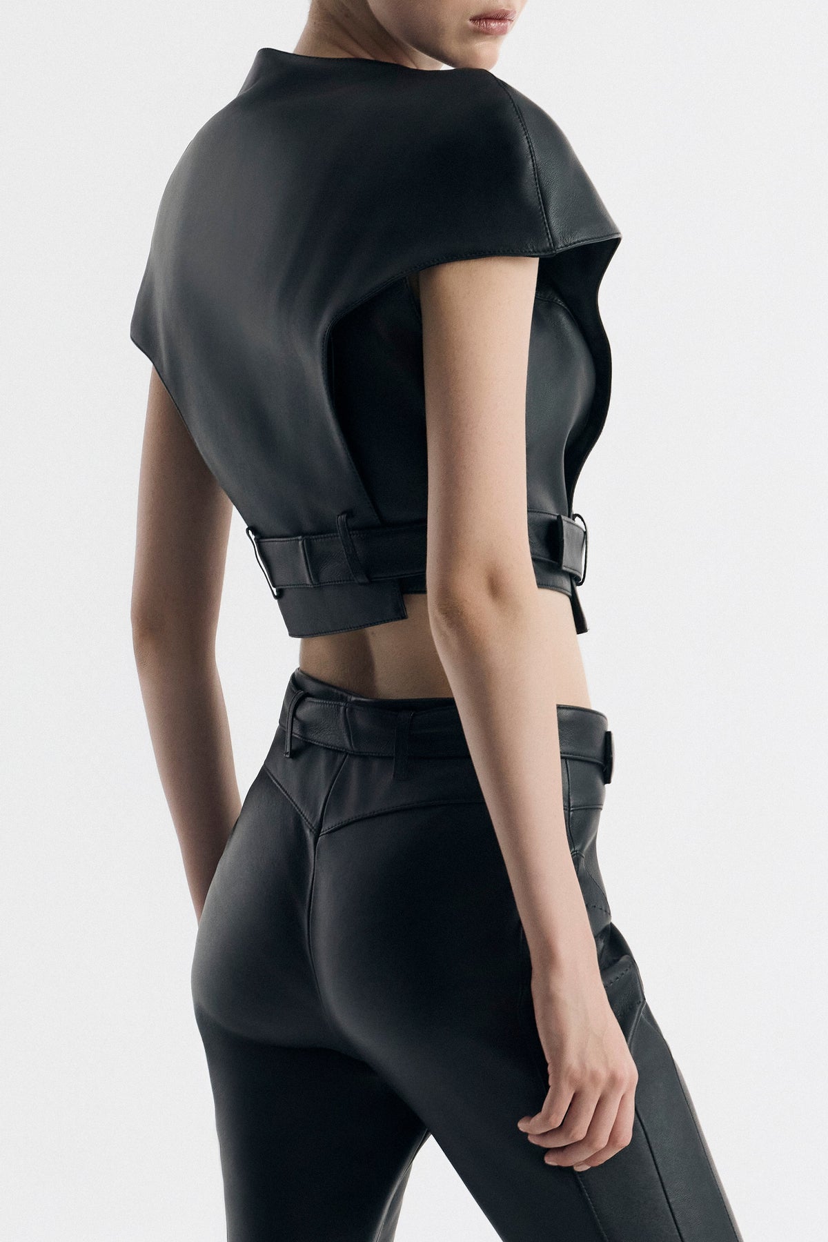 Stride Leather Vest