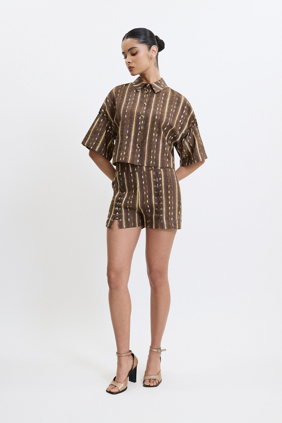 Bravelle Ethnic Shorts