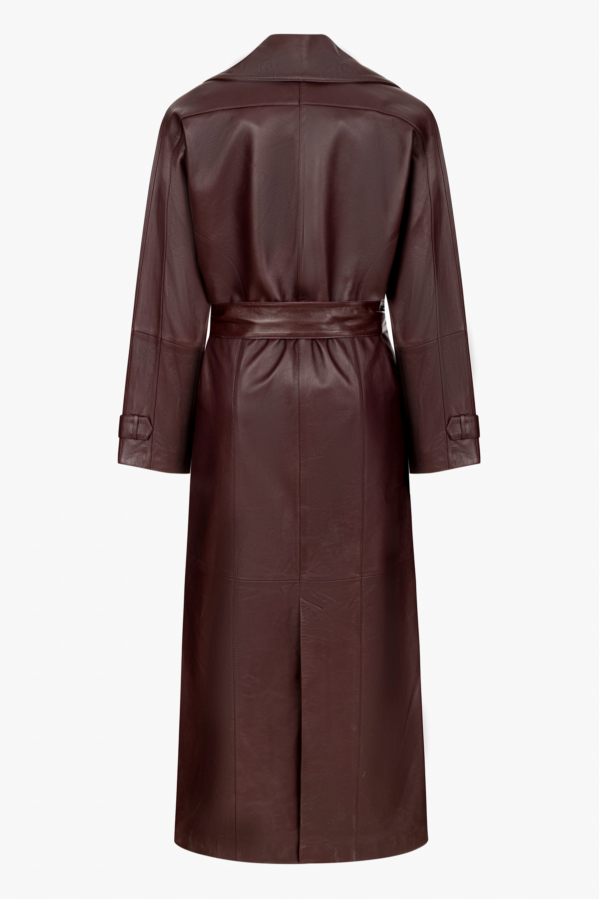 Arden Leather Trench