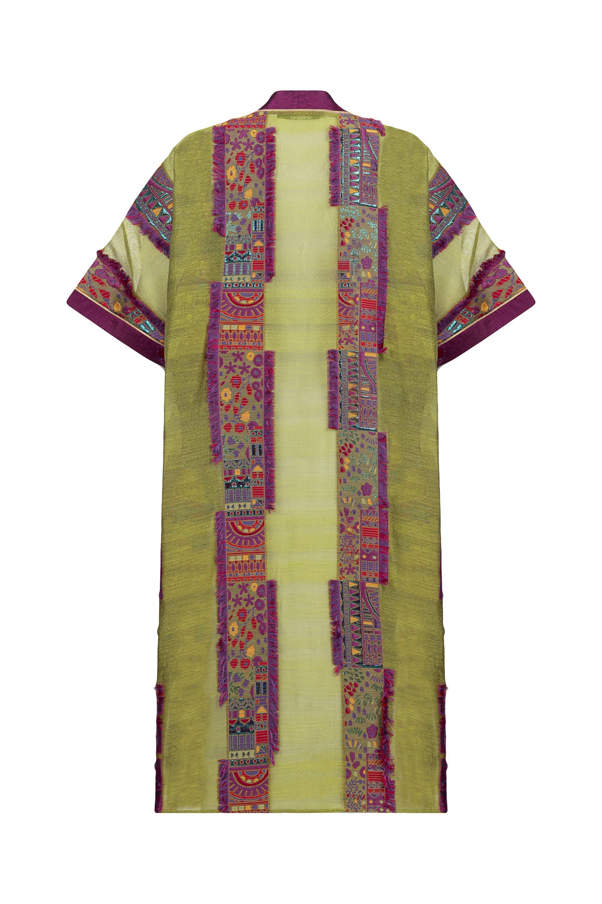 Yeşil Stravine Kimono