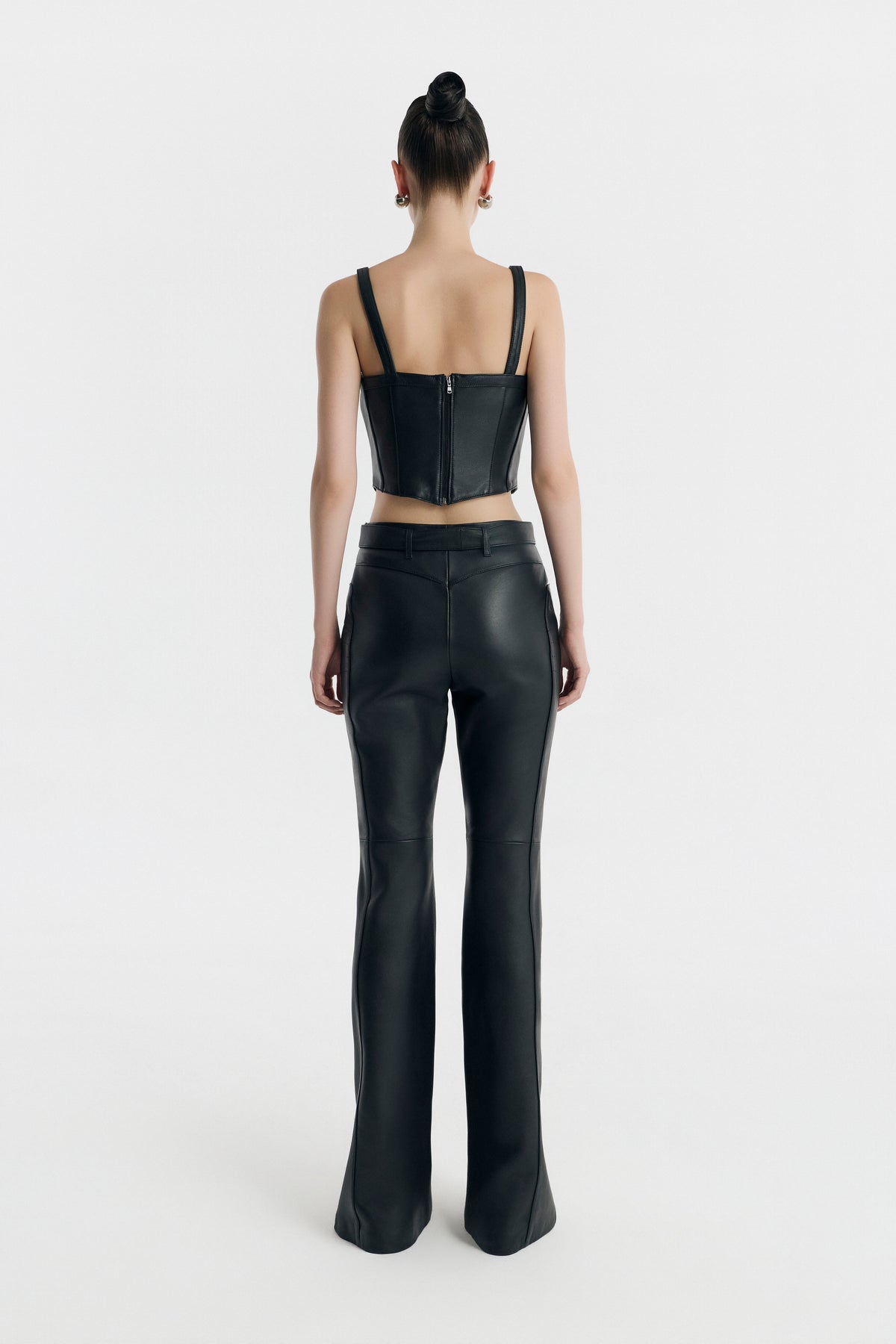 Stride Leather Crop