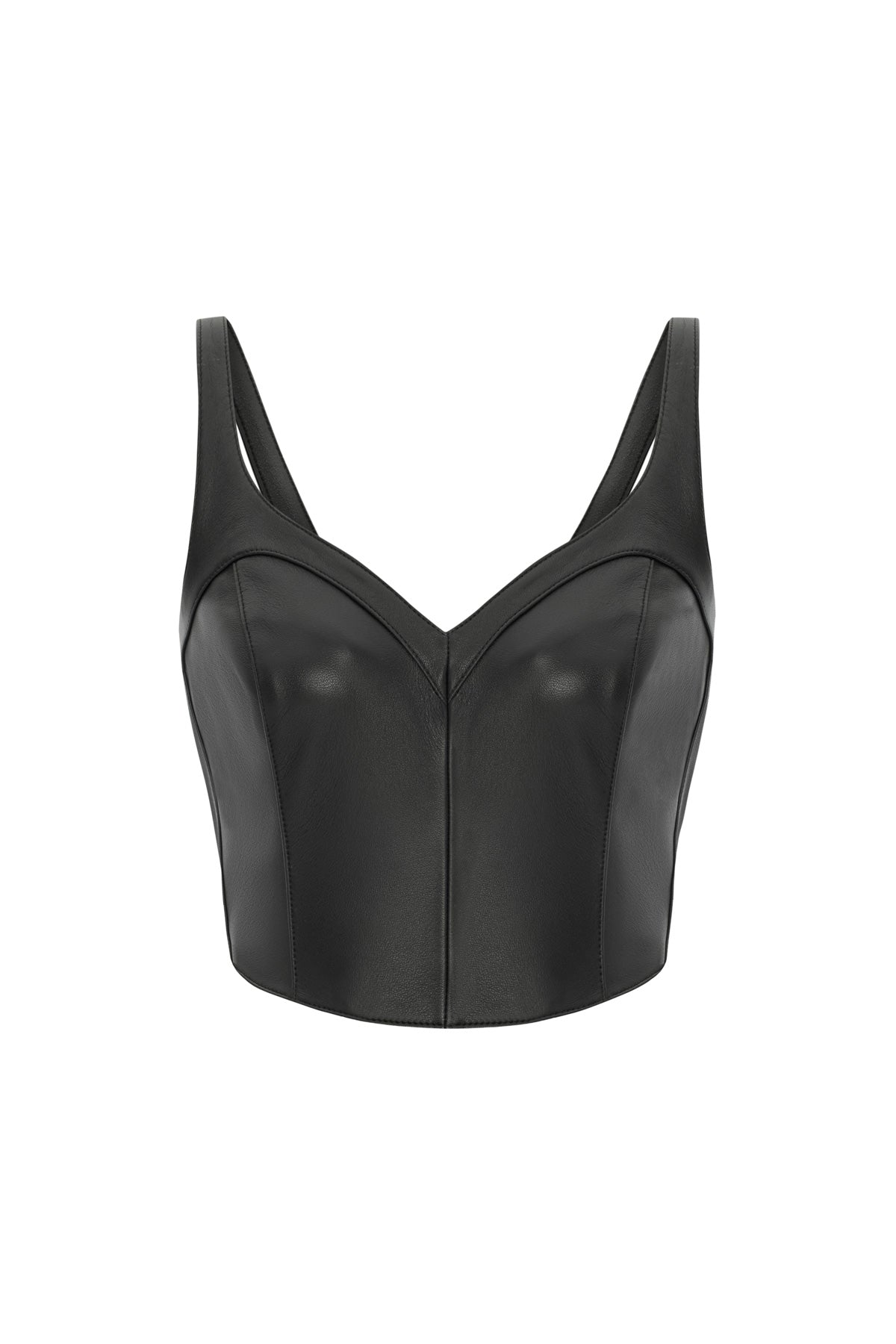Stride Leather Crop