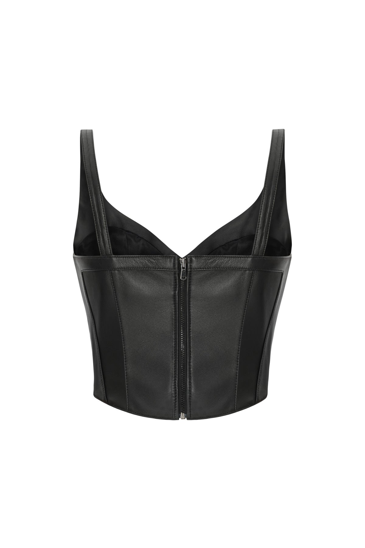 Stride Leather Crop
