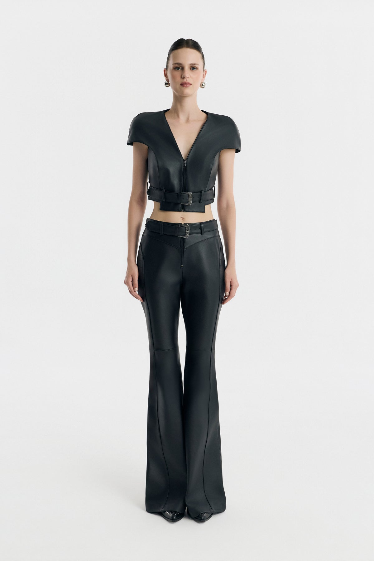 Stride Leather Pants